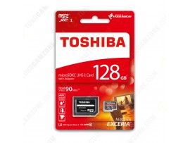Toshiba Exceria Micro SDXC UHS-I 90MB/s 128GB Class 10 with Adapter Toshiba Exceria Micro SDXC UHS-I 90MB/s 128GB Class 10 with Adapter